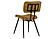 Misty Padded Side Chairs Camel and Black (Set of 2) by Coaster