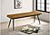 Misty Cushion Side Bench Camel and Black by Coaster