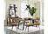 Misty Cushion Side Bench Camel and Black by Coaster