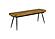 Misty Cushion Side Bench Camel and Black by Coaster