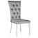 Kerwin 5-piece Dining Room Set Grey and Chrome by Coaster