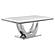 Kerwin 5-piece Dining Room Set White and Chrome by Coaster