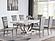 Kerwin Tufted Upholstered Side Chair (Set of 2) Grey and Chrome by Coaster