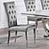 Kerwin Tufted Upholstered Side Chair (Set of 2) Grey and Chrome by Coaster