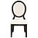 Twyla Oval Back Dining Side Chair Dark Cocoa (Set of 2) by Coaster