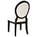 Twyla Oval Back Dining Side Chair Dark Cocoa (Set of 2) by Coaster