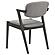 Stevie Padded Wood Dining Arm Chair Black (Set of 2) by Coaster
