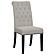 Alana Velvet Upholstered Dining Side Chair Sand (Set of 2) by Coaster