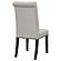 Alana Velvet Upholstered Dining Side Chair Sand (Set of 2) by Coaster