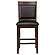 Dewey Upholstered Counter Chair Walnut (Set of 2) by Coaster