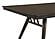Wes Rectangular Dining Table Dark Walnut by Coaster