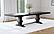 Florence 126-inch Extension Dining Table Distressed Black by Coaster