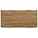 Bradshaw Rectangular Live Edge Dining Table Natural Acacia and Black by Coaster
