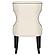 Baney Fabric Upholstered Dining Side Chair Beige and Black by Coaster