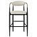 Tina Fabric Upholstered Bar Chair Beige (Set of 2) by Coaster