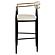 Tina Fabric Upholstered Bar Chair Beige (Set of 2) by Coaster