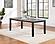 Elodie Rectangular Dining Table with Extension Grey and Black by Coaster