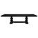 Phelps Rectangular Trestle Dining Set (Dining Table, 4 Chairs) Antique Noir and Beige by Coaster