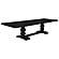 Phelps Rectangular Dining Table Antique Noir by Coaster