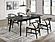 Crestmont 5-piece Extension Leaf Dining Table Set Black by Coaster