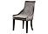 Phelps Upholstered Demi Wing Chairs Grey (Set of 2) by Coaster