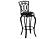 Adamsville Upholstered Swivel Bar Stool Black by Coaster