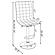 Ashbury Upholstered Adjustable Bar Stools Black and Chrome (Set of 2) by Coaster