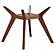 Paxton Dining Table Base Nutmeg by Coaster