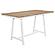 Hollis 7-piece Rectangular Counter Height Dining Set Brown and White by Coaster