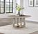 Trofello Round 60-inch Pedestal Dining Table White Washed by Coaster