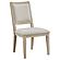 Trofello Cushioned Dining Side Chair White Washed (Set of 2) by Coaster
