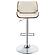 Folsom Upholstered Adjustable Bar Stool Ecru and Chrome by Coaster