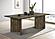 Tyler Rectangular Double V-Leg Dining Table Mango Brown by Coaster