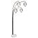 Maisel Floor Lamp with 4 Staggered Shades Black by Coaster