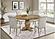 Florence 5-piece Round Dining Set Rustic Smoke and Beige by Coaster