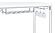 Norcrest Pub Height Bar Table w/Acrylic Legs and Wine Storage White High Gloss by Coaster