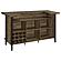 Bellemore Rectangular Storage Bar Unit Rustic Oak by Coaster