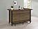 Bellemore Rectangular Storage Bar Unit Rustic Oak by Coaster