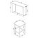 Marmot 4-piece Rectangular Counter Height Set White Marble and Chrome by Coaster