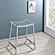 Jovani Acrylic Backless Counter Height Bar Stools Clear and Chrome (Set of 2) by Coaster