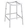 Jovani Acrylic Backless Bar Stools Clear and Chrome (Set of 2) by Coaster