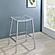 Jovani Acrylic Backless Bar Stools Clear and Chrome (Set of 2) by Coaster