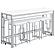 Jackson 5-piece Multipurpose Counter Height Table Set White and Chrome by Coaster