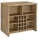 Topanga Engineered Wood Freestanding Home Bar Cabinet Mango by Coaster
