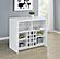 Topanga Engineered Wood Freestanding Home Bar Cabinet White by Coaster