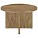 Jamestown Round Engineered Wood Dining Table with Decorative Laminate Mango Brown by Coaster
