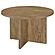Jamestown Round Engineered Wood Dining Table with Decorative Laminate Mango Brown by Coaster