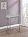 Thermosolis Acrylic Back Bar Stools Grey and Chrome (Set of 2) by Coaster