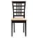 Kelso Lattice Back Dining Chairs Cappuccino (Set of 2) by Coaster
