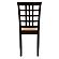 Kelso Lattice Back Dining Chairs Cappuccino (Set of 2) by Coaster
